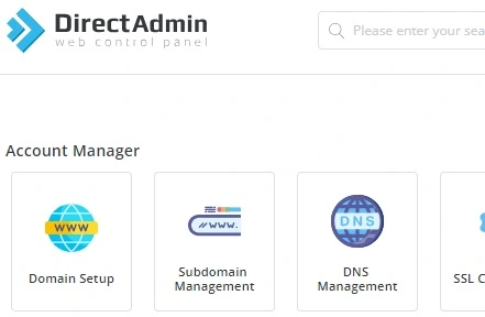 Cara Masuk ke Dashboard DirectAdmin Panel